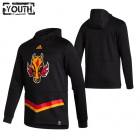 Calgary Flames Blank 2020-21 Reverse Retro Hoodie Sawyer - Kinderen